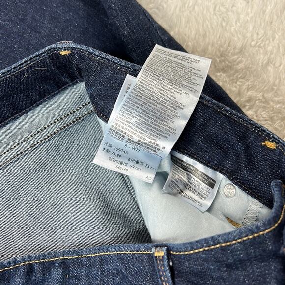 Levis Dark wash denim capri shorts, size 8 or 29 - Picture 11 of 11